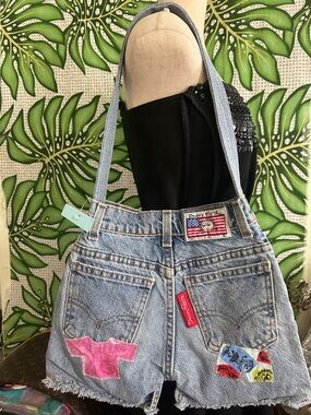 🖤Upcycled DANNY FIRST JEANS Denim Bag